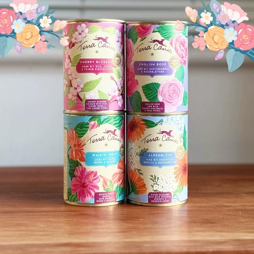 二爸家的限定惊喜 德国泰拉辅食鲜花罐头，给狗狗一场味蕾的花园盛宴